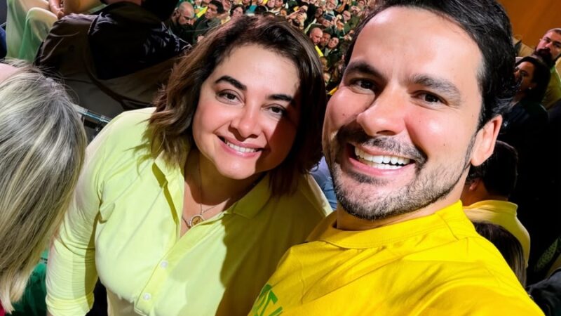Maria do Carmo participa da Convenção Nacional do PL que oficializou Flávio Bolsonaro à Presidência
