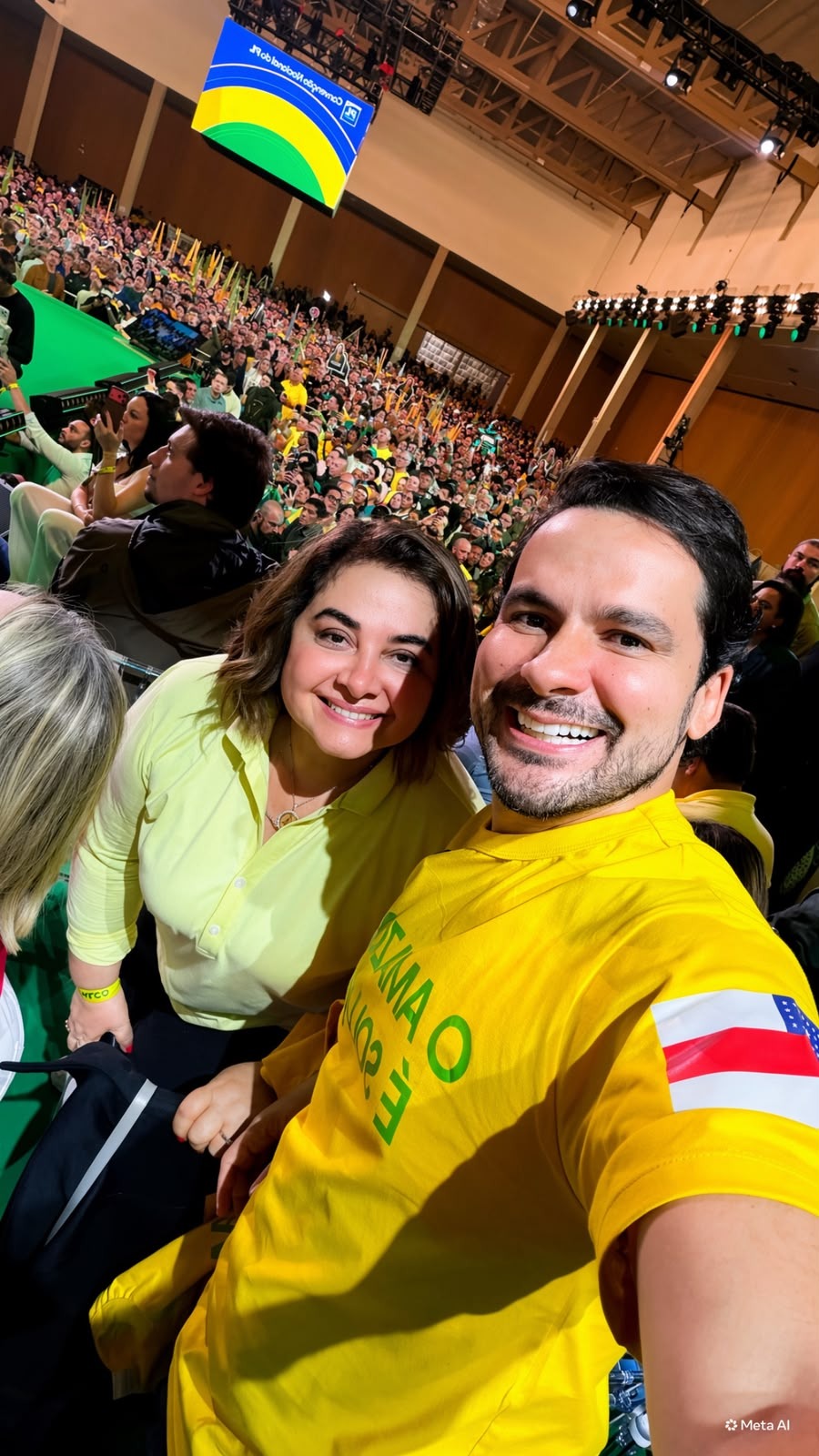Maria do Carmo participa da Convenção Nacional do PL que oficializou Flávio Bolsonaro à Presidência