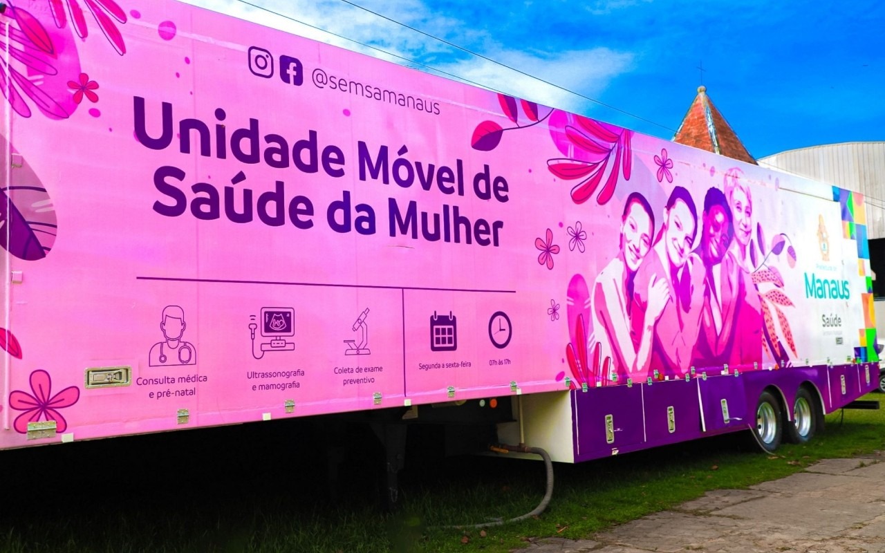 Unidade Móvel de Saúde da Mulher passa a atender em novo endereço na Zona Oeste de Manaus