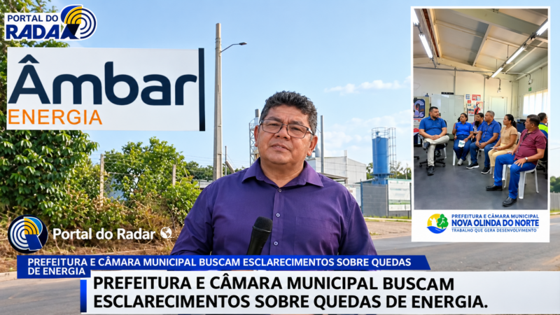 Prefeitura e Câmara Municipal buscam esclarecimentos sobre quedas de energia